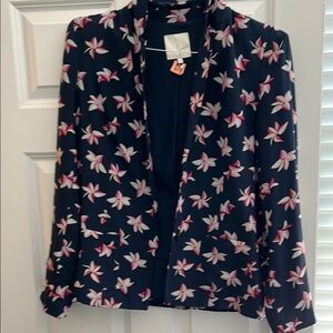 Joie Navy and Pink Spring Blazer is sooo Cute!